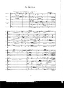 Partition I, Adagio, Symphony No.9, Mahler, Gustav