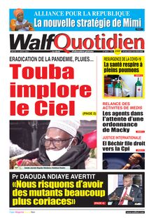 Walf Quotidien n°8814 - du Jeudi 12 août 2021