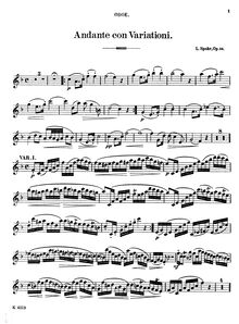 Partition complète et , partie, Notturno, Op.34, C major