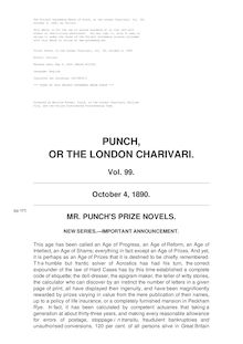 Punch, or the London Charivari, Volume 99, October 4, 1890