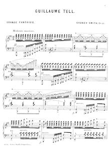 Partition complète, Guillaume Tell, Op.61, Grand Fantaisie sur l opera de Rossini
