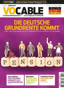 Magazine Vocable Allemand -  Du 19 Mars au 1er Avril 2020