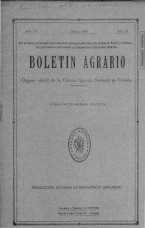Boletín Agrario, n. 45 (1930)