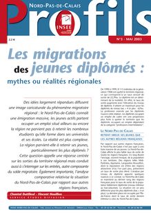 Les migrations des jeunes diplômés : mythes ou réalités régionales