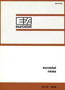 Eurostat news. 9/12-1978