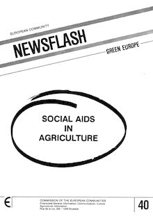 Social aids in agriculture