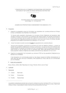 proposition 6 - CoP15 Prop. 6  p. 1 CoP15 Prop. 6 CONVENTION SUR ...