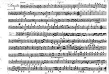 Partition violoncelle, 3 sonates pour Piano, flûte, et violoncelle, Op.31