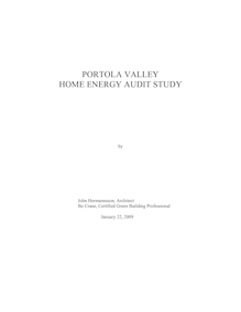 PV Home Energy Audit Studyx