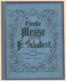 Partition complète, Mass No. 6 en E♭, E♭ major, Schubert, Franz par Franz Schubert