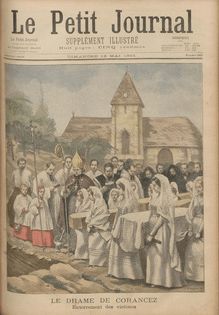LE PETIT JOURNAL SUPPLEMENT ILLUSTRE  N° 547 du 12 mai 1901