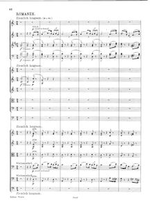 Partition Segment 2 (, Romanze, , Scherzo, I, Langsam), Symphony No.4, Op.120