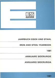 Iron and steel yearbook 1981
