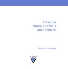 F-Secure Mobile Anti-Virus pour Série 60