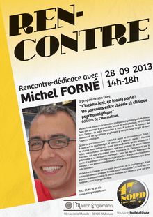 Rencontre - dédicace avec Michel Forné à la librairie 47° Nord - maison Engelmann - à Mulhouse le 28/09/2013