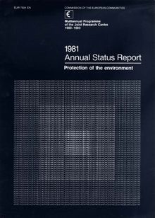Annual status report 1981