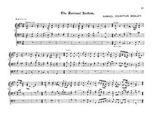 Partition complète, Variations on  God Save pour King , G major
