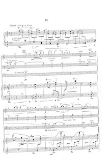 Partition , Molto allegro - partition de piano, Piano quatuor, Op.31