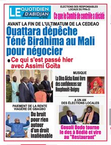 Le Quotidien d Abidjan n°4269 - Du vendredi 23 décembre 2022