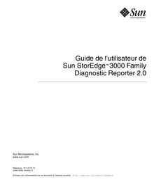 Guide de l utilisateur de Sun StorEdge 3000 Family Diagnostic ...