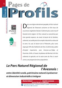 Le Parc Naturel Régional de l’Avesnois :entre identité rurale, patrimoine naturel à préserver et dimension industrielle à intégrer