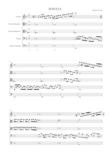 Partition complète, Sonata a 4, mixolydian, Oswald, Andreas
