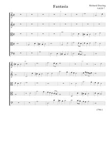 Partition Fantasia VdGS No.7 - partition complète (Tr Tr T T B), fantaisies pour 5 violes de gambe