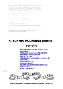 Chambers s Edinburgh Journal, No. 427 - Volume 17, New Series, March 6, 1852