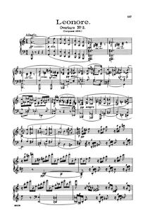 Partition complète, Leonora Overture No. 3, C major, Beethoven, Ludwig van par Ludwig van Beethoven