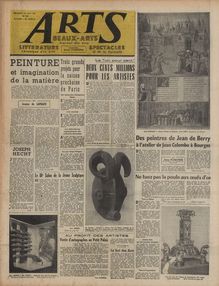 ARTS N° 316 du 22 juin 1951