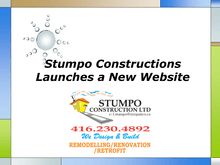 Stumpo Constructions Launches a New Website