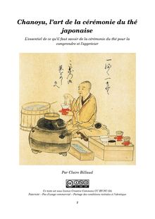 Chanoyu, l'art de la cérémonie du thé japonaise