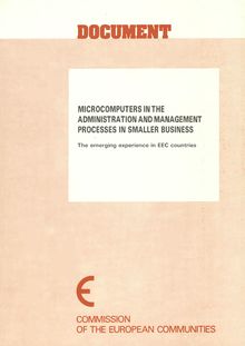 Microcomputers in the administration and management processes in smaller business