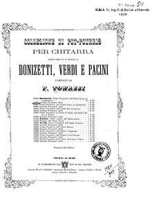 Partition Potpourri No.2, Pot-Pourris on Donizetti s  Lucia de Damermoor 