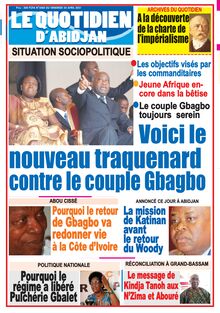 Le Quotidien d’Abidjan n°3085 - du vendredi 30  avril 2021