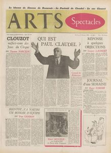ARTS N° 502 du 09 février 1955
