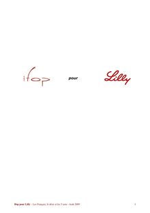 Ifop pour lilly – les français, le désir et les 5 sens   août 2009 1