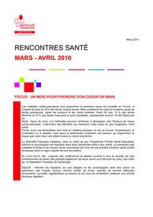 RENCONTRES SANTÉ MUTUALITE-mars-avril 2010.pdf - RENCONTRES SANTÉ