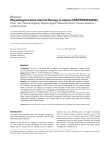 Physiological-dose steroid therapy in sepsis [ISRCTN36253388]