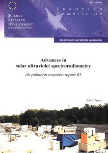 Advances in solar ultraviolet spectroradiometry