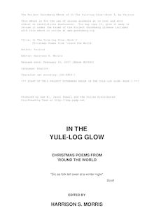 In The Yule-Log Glow—Book 3 - Christmas Poems from  round the World