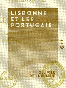 Lisbonne et les Portugais