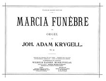 Partition complète, Marcia funèbre, Op.59, Marcia funèbre für Orgel