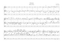 Partition Fugue, Tocatta et Fugue en D minor, BWV 538 (Dorian), D minor