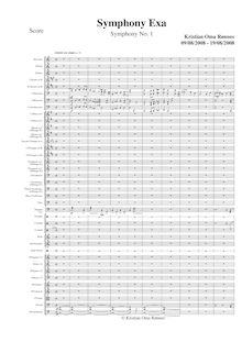 Partition , Andante non Adagio, Symphony No. 1, Oma Rønnes, Kristian