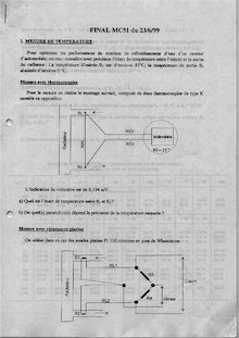 UTBM capteur  metrologie 1999 gm