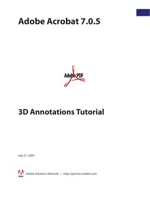 3D Annotations Tutorial