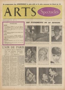 ARTS N° 453 du 03 mars 1954