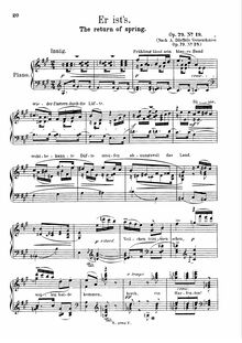 Partition Op.79 No.19, Transcriptions of chansons by Robert Schumann
