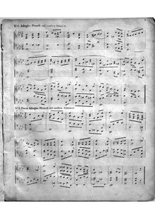 Partition complète (grayscale), 12 Short orgue pièces